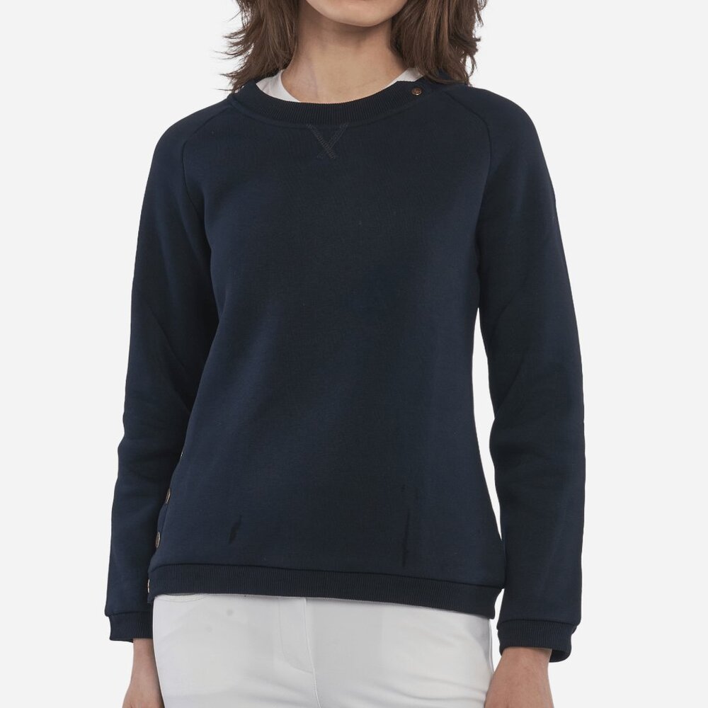 NWT A Tiss B Navy Elvis Sweatshirt M - SEE NOTES